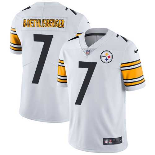 Nike Pittsburgh Steelers #7 Ben Roethlisberger White NFL Vapor Untouchable Limited Jersey,We sell and wholesale Nike Pittsburgh Steelers #7 Ben Roethlisberger White NFL Vapor Untouchable Limited Jersey on line form chian!